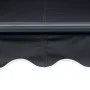 Manual retractable awning with anthracite gray LED 300x250 cm by vidaXL, Awnings - Ref: Foro24-3051243, Price: 276,97 €, Disc...