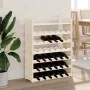 Wine rack with solid pine wood top board 67.5x25x87 cm by vidaXL, Wine racks - Ref: Foro24-4007560, Price: 44,42 €, Discount: %