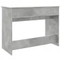 Concrete gray dressing table with mirror 100x45x76 cm by vidaXL, Bedroom Dressers - Ref: Foro24-840698, Price: 111,55 €, Disc...