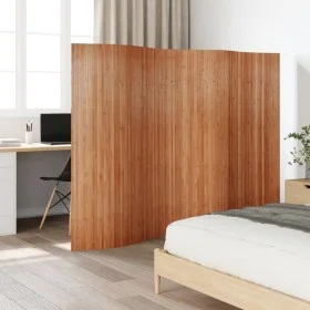 Biombo divisor de bambú marrón 165x250 cm de vidaXL, Divisores de ambientes - Ref: Foro24-376992, Precio: 59,00 €, Descuento: %