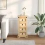 Corona bedside table solid pine wood 35x32.5x74 cm by vidaXL, Nightstands - Ref: Foro24-4005654, Price: 92,06 €, Discount: %