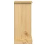 Corona bedside table solid pine wood 35x32.5x74 cm by vidaXL, Nightstands - Ref: Foro24-4005654, Price: 92,06 €, Discount: %