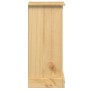 Mesita de noche Corona madera maciza de pino 35x32,5x74 cm de vidaXL, Mesitas de noche - Ref: Foro24-4005654, Precio: 93,75 €...