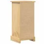 Corona bedside table solid pine wood 35x32.5x74 cm by vidaXL, Nightstands - Ref: Foro24-4005654, Price: 92,06 €, Discount: %