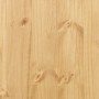 Mesita de noche Corona madera maciza de pino 35x32,5x74 cm