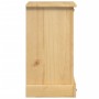 Mesita de noche Corona madera maciza de pino 45x35x64 cm de vidaXL, Mesitas de noche - Ref: Foro24-4005656, Precio: 105,50 €,...
