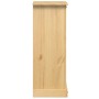 Mesita de noche Corona madera maciza de pino 53x39x103 cm de vidaXL, Mesitas de noche - Ref: Foro24-4005661, Precio: 131,12 €...