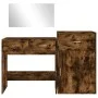 Smoked Oak Engineered Wood 3-Piece Vanity Set by vidaXL, Bedroom furniture sets - Ref: Foro24-3276522, Price: 150,48 €, Disco...
