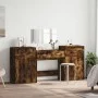 Juego de tocador de 4 piezas madera de ingeniería roble ahumado de vidaXL, Conjuntos de muebles para dormitorios - Ref: Foro2...