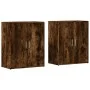 Engineered wood sideboard 2 pcs smoked oak 60x31x70cm by vidaXL, Sideboards - Ref: Foro24-3276543, Price: 113,18 €, Discount: %