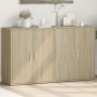 Engineered wood sideboard 2 pcs Sonoma oak 60x31x70 cm by vidaXL, Sideboards - Ref: Foro24-3276541, Price: 117,96 €, Discount: %