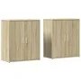 Engineered wood sideboard 2 pcs Sonoma oak 60x31x70 cm by vidaXL, Sideboards - Ref: Foro24-3276541, Price: 116,04 €, Discount: %