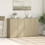 Engineered wood sideboard 2 pcs Sonoma oak 60x31x70 cm by vidaXL, Sideboards - Ref: Foro24-3276541, Price: 116,04 €, Discount: %