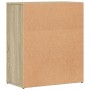 Engineered wood sideboard 2 pcs Sonoma oak 60x31x70 cm by vidaXL, Sideboards - Ref: Foro24-3276541, Price: 117,96 €, Discount: %