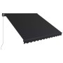 Toldo retráctil manual gris antracita 300x250 cm de vidaXL, Toldos - Ref: Foro24-3051237, Precio: 283,21 €, Descuento: %