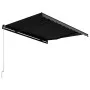 Anthrazitgraue manuell einziehbare Markise 300x250 cm von vidaXL, Markisen - Ref: Foro24-3051237, Preis: 219,01 €, Rabatt: %