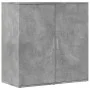 Sideboards 2 pcs concrete gray engineered wood 79x38x80 cm by vidaXL, Sideboards - Ref: Foro24-3276605, Price: 179,88 €, Disc...