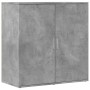 Sideboards 2 Stück betongraues Holzwerkstoff 79x38x80 cm von vidaXL, Sideboards - Ref: Foro24-3276605, Preis: 182,49 €, Rabat...