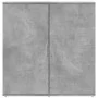 Aparadores 2 uds madera de ingeniería gris hormigón 79x38x80 cm de vidaXL, Aparadores - Ref: Foro24-3276605, Precio: 179,87 €...