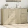 Sideboard aus Holzwerkstoff, 2 Stück, Sonoma-Eiche, 60 x 31 x 70 cm von vidaXL, Sideboards - Ref: Foro24-3276555, Preis: 158,...