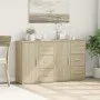 Sideboard aus Holzwerkstoff, 2 Stück, Sonoma-Eiche, 60 x 31 x 70 cm von vidaXL, Sideboards - Ref: Foro24-3276555, Preis: 158,...