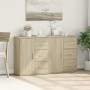 Sideboard aus Holzwerkstoff, 2 Stück, Sonoma-Eiche, 60 x 31 x 70 cm von vidaXL, Sideboards - Ref: Foro24-3276555, Preis: 161,...