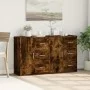 Engineered wood sideboard 2 pcs smoked oak 60x31x70cm by vidaXL, Sideboards - Ref: Foro24-3276557, Price: 156,16 €, Discount: %
