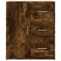 Engineered wood sideboard 2 pcs smoked oak 60x31x70cm by vidaXL, Sideboards - Ref: Foro24-3276557, Price: 156,16 €, Discount: %