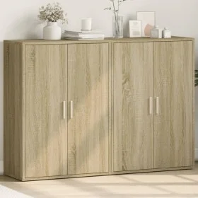 Sideboards 2 Stück, Holzwerkstoff Sonoma-Eiche 60x31x84 cm von vidaXL, Sideboards - Ref: Foro24-3276569, Preis: 140,08 €, Rab...