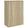 Sideboards 2 Stück, Holzwerkstoff Sonoma-Eiche 60x31x84 cm von vidaXL, Sideboards - Ref: Foro24-3276569, Preis: 142,33 €, Rab...