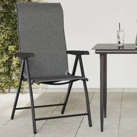 Klappbare Gartenstühle 8 Einheiten aus grauem synthetischem Rattan von vidaXL, Gartenstühle - Ref: Foro24-3270613, Preis: 553...