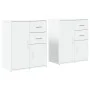 Engineered wood sideboard 2 pcs white 60x31x70 cm by vidaXL, Sideboards - Ref: Foro24-3276560, Price: 181,73 €, Discount: %