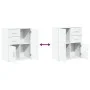 Engineered wood sideboard 2 pcs white 60x31x70 cm by vidaXL, Sideboards - Ref: Foro24-3276560, Price: 181,73 €, Discount: %