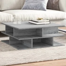 Sonoma gray engineered wood coffee table 70x70x29 cm by vidaXL, Coffee table - Ref: Foro24-840749, Price: 73,11 €, Discount: %