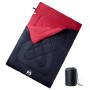 Doppelschlafsack und Kissen für Camping, Erwachsene, 3–4 Jahreszeiten von vidaXL, Schlafsack - Ref: Foro24-94450, Preis: 66,9...