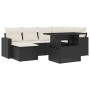 7-piece garden sofa set with black synthetic rattan cushions by vidaXL, Garden sets - Ref: Foro24-3267416, Price: 444,43 €, D...