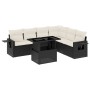 7-piece garden sofa set with black synthetic rattan cushions by vidaXL, Garden sets - Ref: Foro24-3267926, Price: 447,14 €, D...