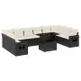 11-piece garden sofa set and black synthetic rattan cushions by vidaXL, Garden sets - Ref: Foro24-3268146, Price: 704,80 €, D...