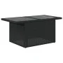 5-teiliges Gartenmöbel-Set und schwarze synthetische Rattankissen von vidaXL, Gartensets - Ref: Foro24-3268506, Preis: 397,94...