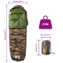 Camping-Mumienschlafsack für Erwachsene, 3 Jahreszeiten von vidaXL, Schlafsack - Ref: Foro24-94501, Preis: 47,84 €, Rabatt: %