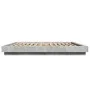 Bed frame with LED lights concrete gray wood 200x200 cm by vidaXL, Beds and slatted bases - Ref: Foro24-3281073, Price: 215,8...