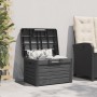 Anthracite gray polypropylene cushion trunk 73x50.5x46.5 cm by vidaXL, Outdoor storage boxes - Ref: Foro24-366600, Price: 80,...