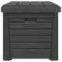 Anthracite gray polypropylene cushion trunk 73x50.5x46.5 cm by vidaXL, Outdoor storage boxes - Ref: Foro24-366600, Price: 80,...