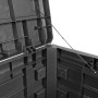 Anthracite gray polypropylene cushion trunk 73x50.5x46.5 cm by vidaXL, Outdoor storage boxes - Ref: Foro24-366600, Price: 80,...