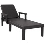 Schwarze Liege aus Polypropylen, 159 x 68 x 83,5 cm von vidaXL, Liegen - Ref: Foro24-4008102, Preis: 113,81 €, Rabatt: %