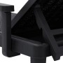 Black polypropylene lounger 159x68x83.5 cm by vidaXL, Loungers - Ref: Foro24-4008102, Price: 113,09 €, Discount: %