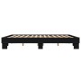 Estructura de cama madera de ingeniería y metal negro 200x200cm de vidaXL, Camas y somieres - Ref: Foro24-3280217, Precio: 13...