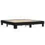 Engineered wood and black metal bed frame 200x200cm by vidaXL, Beds and slatted bases - Ref: Foro24-3280217, Price: 133,78 €,...
