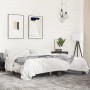 Estructura de cama madera de ingeniería y metal negro 180x200cm de vidaXL, Camas y somieres - Ref: Foro24-3280222, Precio: 13...