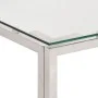 Mesa de centro plateada acero inoxidable y vidrio templado de vidaXL, Mesas de centro - Ref: Foro24-350017, Precio: 84,88 €, ...